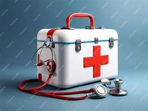 Premium Photo First Aid Kit Ambulance Emergency Box Medical Help Suitcase Healthcare Emergency