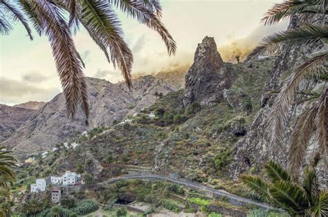 Spain La Gomera Hermigua Roques De San Pedro Stock Photo