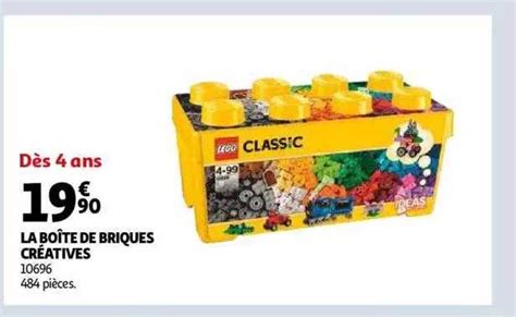 Offre La Boîte De Briques Créatives Lego Classic Chez Auchan