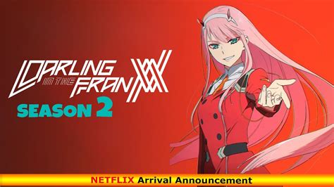 Darling In The Franxx Season Arrival Announcement Release On