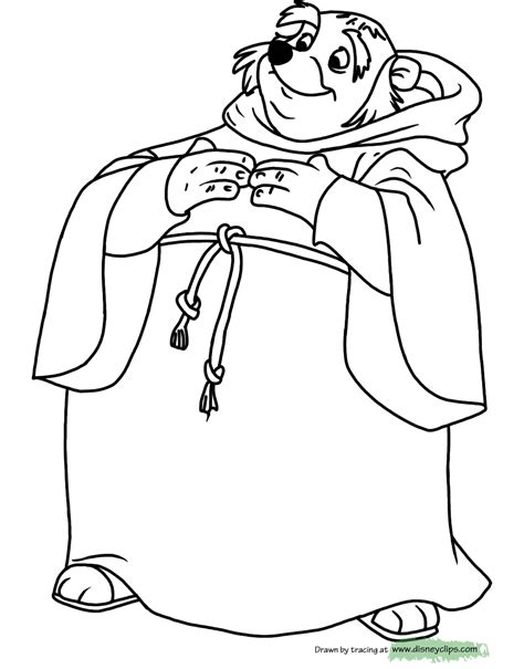 Disneys Robin Hood Coloring Pages 2