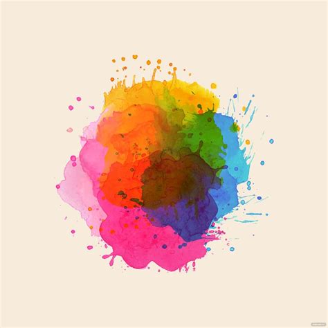 Circle Splash Vector in Illustrator, SVG, JPG, EPS, PNG - Download ...