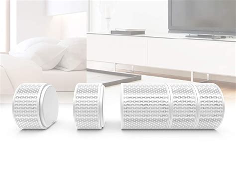 Quirky Air Speaker Bluetooth Speaker Ipx4 Qky Air 5 Wht White