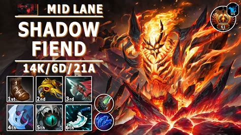 Shadow Fiend Mid Lane 7 31d Pos 2 SF Play Dota 2 Immortal