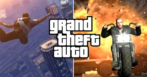 The Best And Craziest Stunts In Grand Theft Auto (in GIF form)