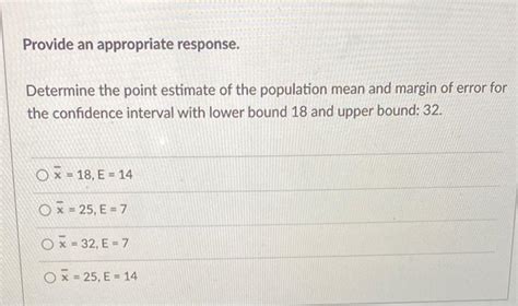 Solved Provide An Appropriate Response Determine The Point