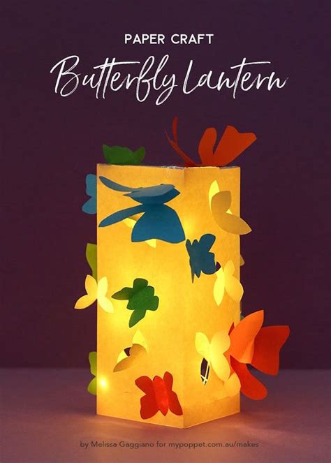 16 Diy Butterfly Decor Ideas For Adults Lantern Crafts Lantern Craft Paper Lanterns Diy