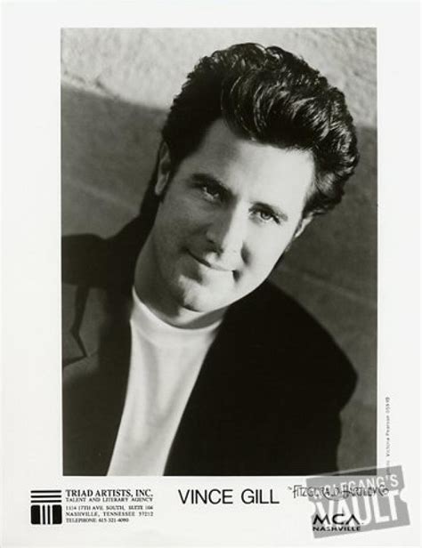 Vince Gill Vintage Concert Photo Promo Print, 1991 at Wolfgang's