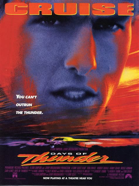 Days of Thunder DVD Release Date