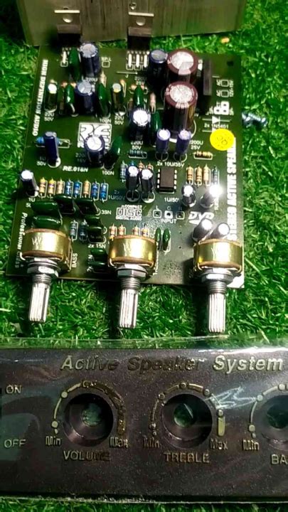 Kit Rangkaian Amplifier Speaker Aktif Tda Stereo Lazada Indonesia