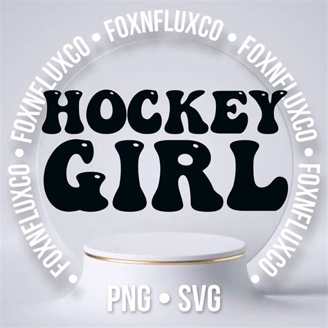 Hockey Girl SVG PNG Digital Download - Etsy