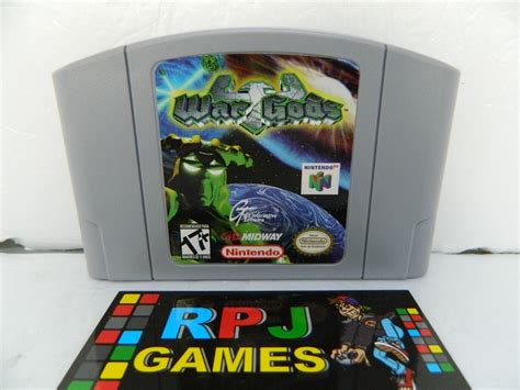 War Gods Original Completa Nintendo 64 N64 Loja Fisica Rj Mercado Livre