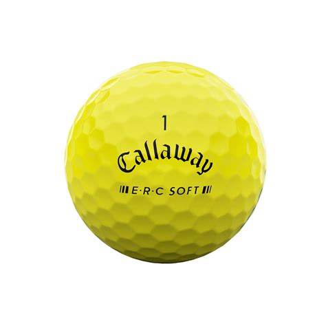 Callaway ERC Soft Golf Balls '23 Triple Track Yellow Dozen - Golf City