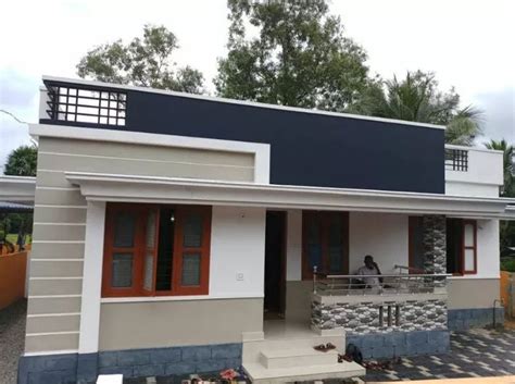 1100 Sq Ft 3BHK Modern Single Floor Low Budget House And Free Plan