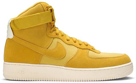 Buy Yellow And White High Top Air Force Cheap Online