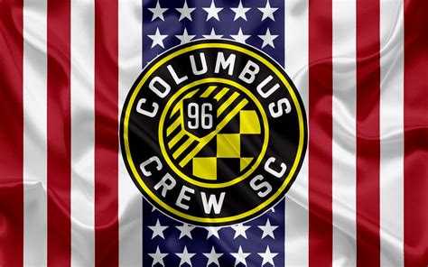 Columbus Crew SC, 4K, Soccer, Emblem, Logo, MLS HD Wallpaper