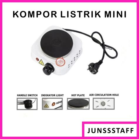 PROMO Kompor Listrik Mini Hot Plate Electric Cooking 500W Lazada Indonesia