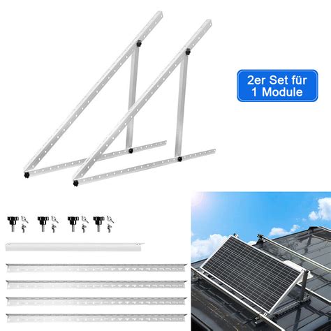 Balkonkraftwerk Halterung Aufst Nderung Pv Modul Dach Solarhalterung