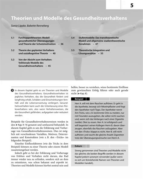 Pdf Theorien Und Modelle Des Gesundheitsverhaltens Dokumen Tips