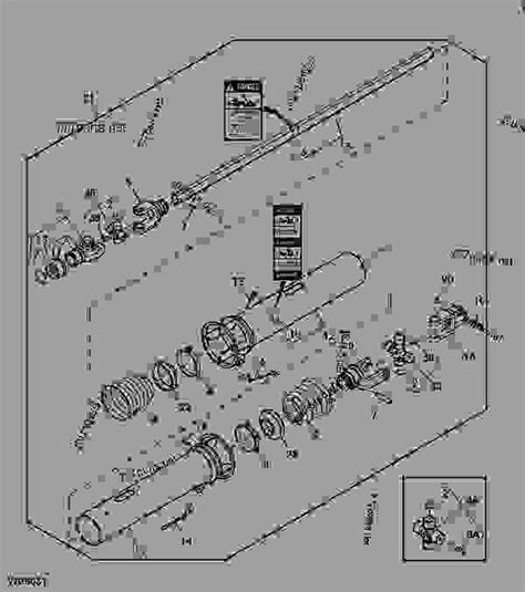 Driveline Ahead of Pedestal (Equal Angle) (009001 - ) - CUTTER, ROTARY ...