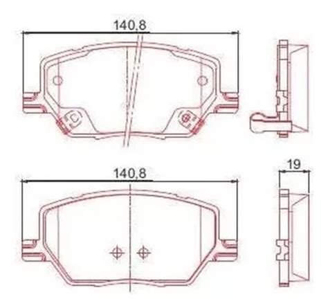 Kit Pastilha De Freio Cerâmica Jeep Compass 2017 A 2024 Freio Max