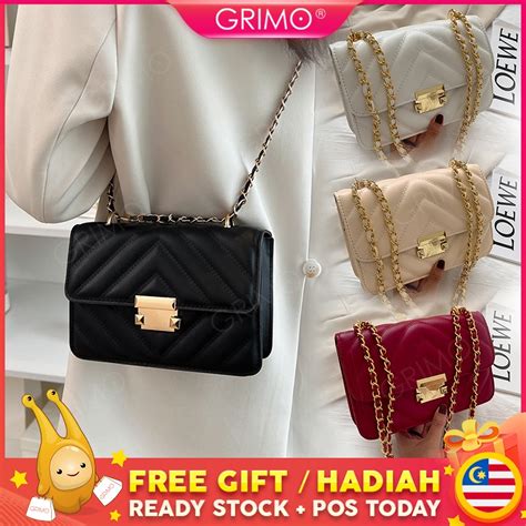 Ready Stock💖grimo Jeclope Sling Bag Shoulder Women Handbag Crossbody