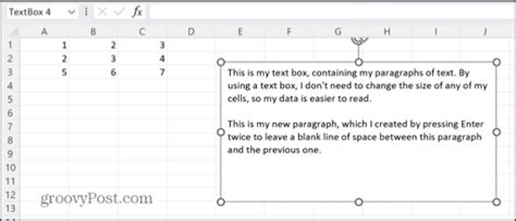 How To Type A Paragraph In Excel