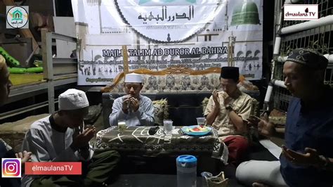 Live Rutinan Pengajian Malam Jumat Mt Ad Duror Al Bahiyah Youtube