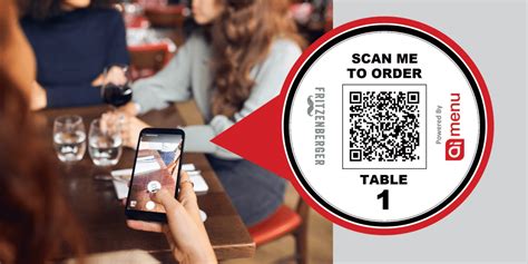 QR Code Table Ordering Ai Menu