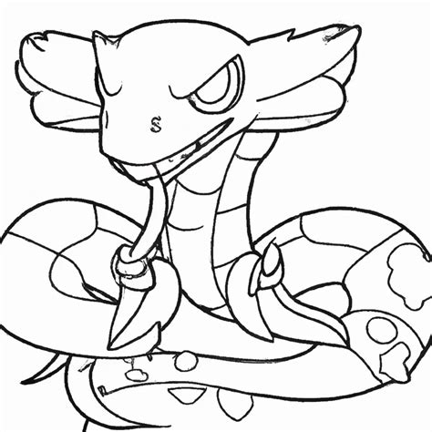 10 Desenhos De Pokémon Seviper Para Imprimir E Colorir