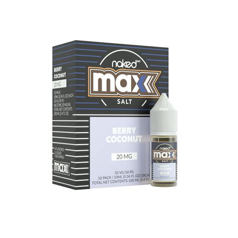 Naked Max Salt Berry Coconut