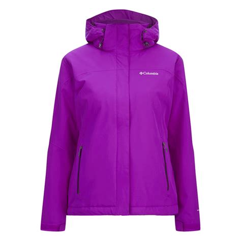 Columbia Womens Everett Jacket Bright Plum Womens Clothing