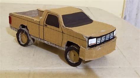 Cardboard Car Ford F150 How To Make A Car From Cardboard Youtube