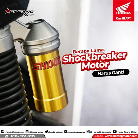 Berapa Lama Shock Breaker Motor Harus Diganti Bintang Motor