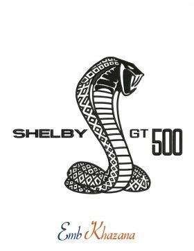 Buy Shelby Cobra Gt Logo Embroidery Dst Pes File Online In Usa In