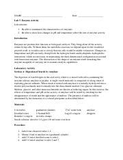 Understanding Enzyme Activity and Its Influence on Catalytic | Course Hero