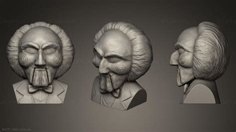 Busts And Bas Reliefs Of Famous People Billy The Puppet Bustc