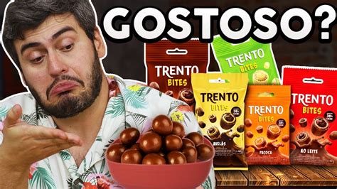 Provamos Todos Os Sabores De Trento Bites Ft Balianoficial Youtube