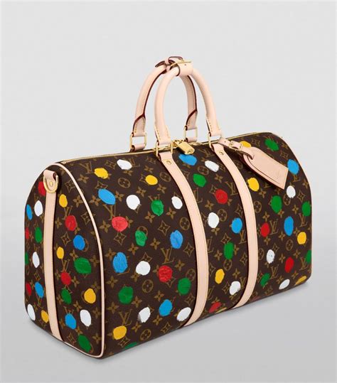 Mens Louis Vuitton Multi X Yayoi Kusama Keepall 45 Bag Harrods UK