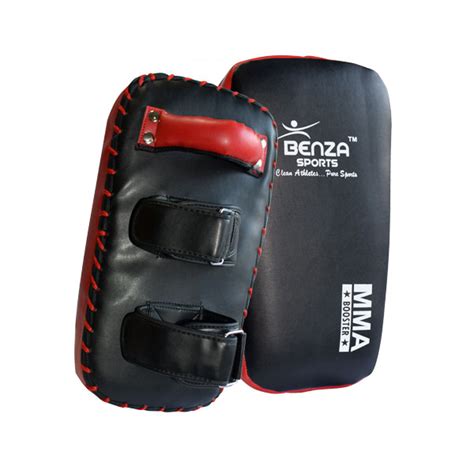 Muay Thai Kick Pads Genuine Leather | BENZA SPORTS CANADA