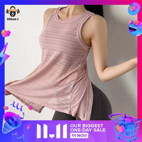 Dream S Women Yoga Shirts Running Fitness T Shirts Sleeveless Vest