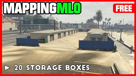 Patoche MLO Storage Boxes FREE FIVEM SP YouTube