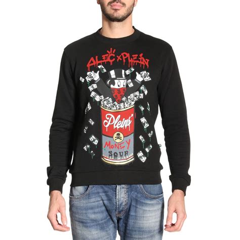 Philipp Plein Outlet: Pull homme | Pull Philipp Plein Homme Noir | Pull ...