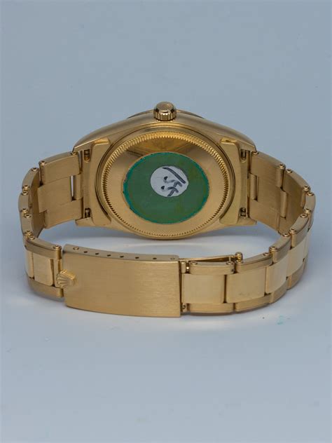 Rolex Yellow Gold Oyster Perpetual Wristwatch Ref Circa At