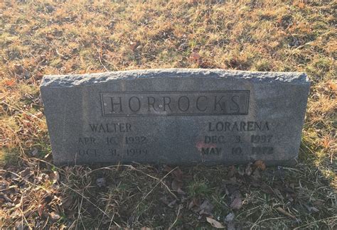 Walter Allen Horrocks 1932 1999 Mémorial Find a Grave