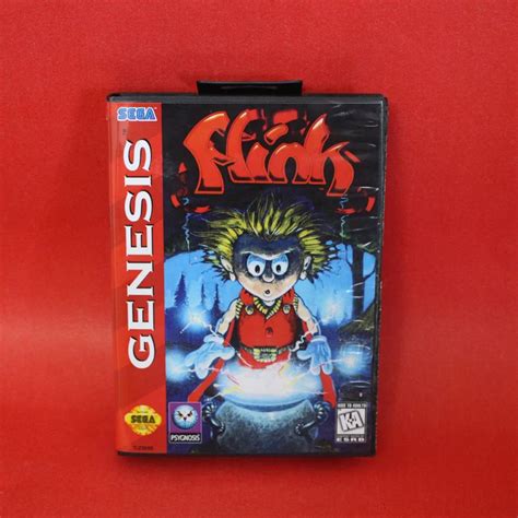 Flink 16 Bit MD Game Card For Sega Genesis Mega Drive With Retail Box