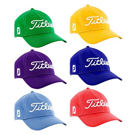 Titleist Contrast Stitch Adjustable Hat - Men's Golf Hats & Headwear ...