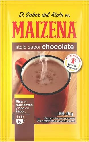 F Cula De Ma Z Maizena Sabor A Chocolate Preparar Atole G Mercadolibre