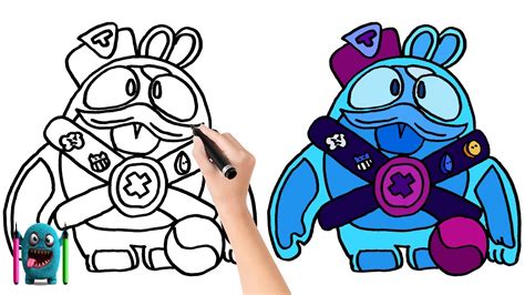 Squeak Izimi How To Draw Brawl Stars New Brawler Youtube