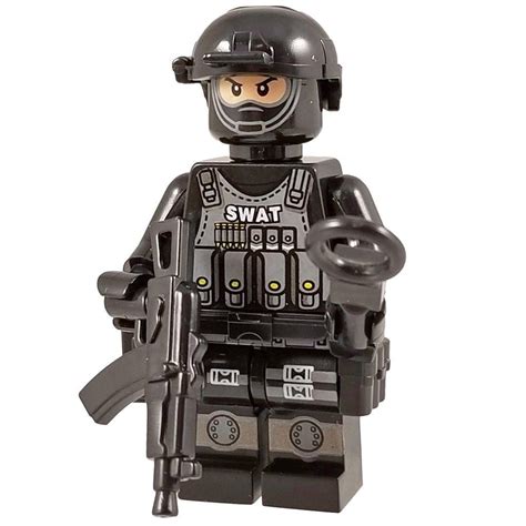 Minifig Swat Metro Ralph Ideias De Decora O Geek Apocalipse Zumbi